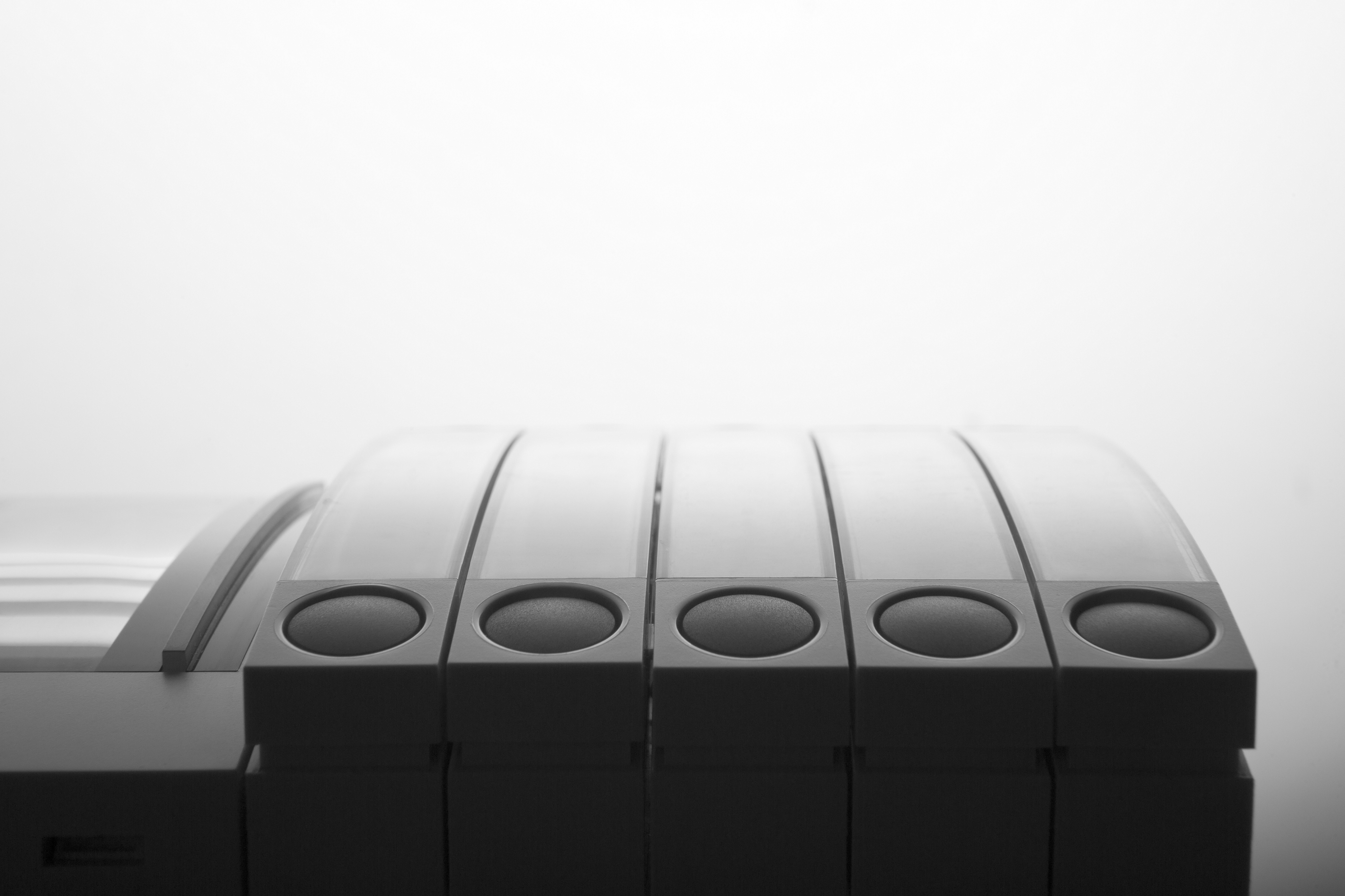 JA-114E-GR Buszugangsmodul mit Display, Tastatur und RFID - grau