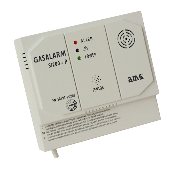 S/200-P-12 V Gasmelder S/200-P-230 V Gasmelder