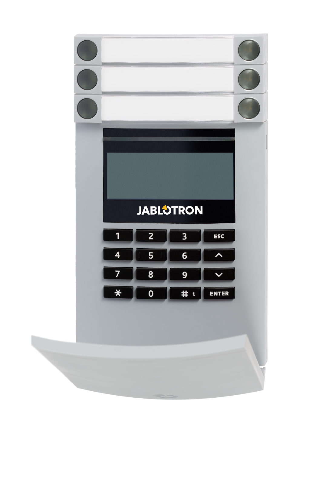 JA-154E-GR Drahtloses Zugangsmodul mit Display, Tastatur und RFID - grau