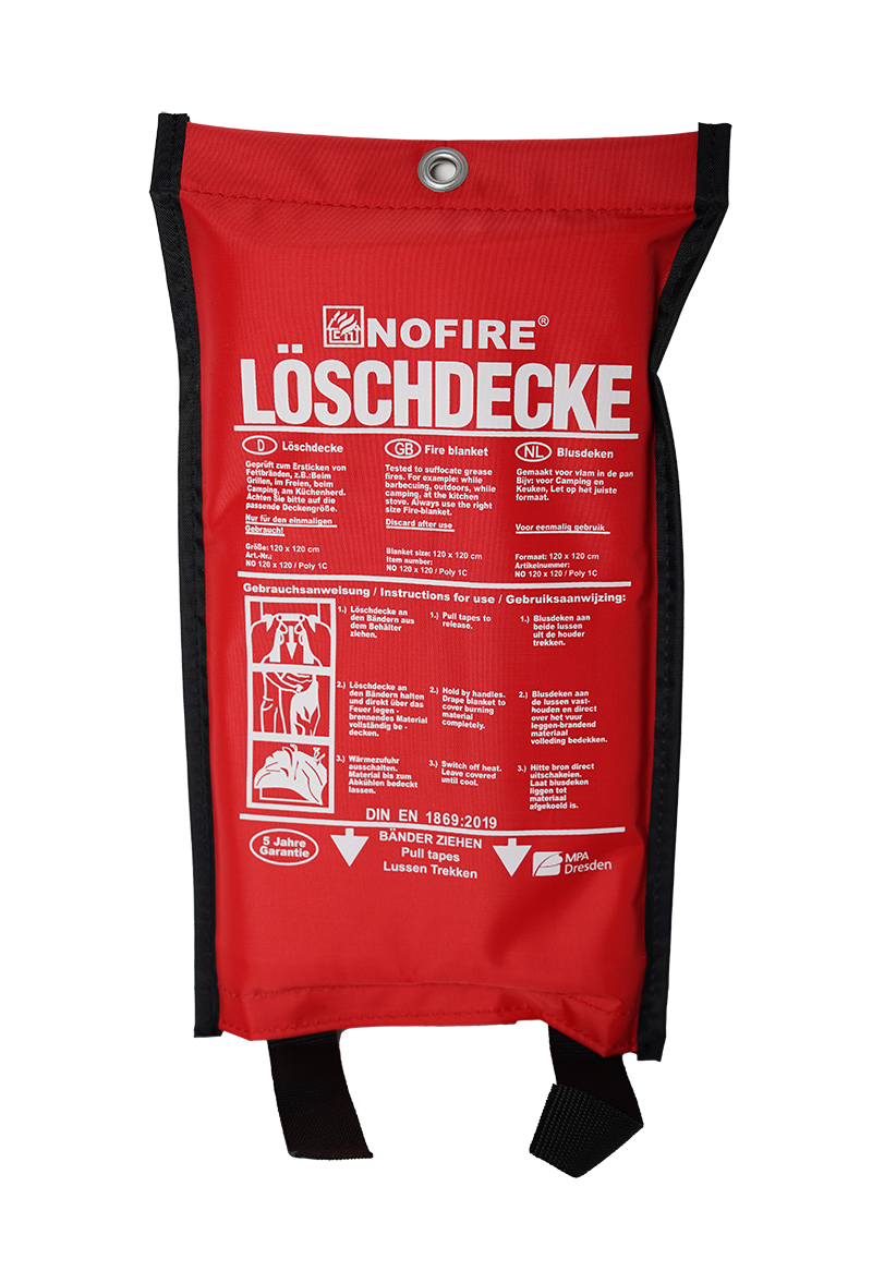 Löschdecke 120 x120 Poly/1C Löschdecke 120 x120 Poly/1C