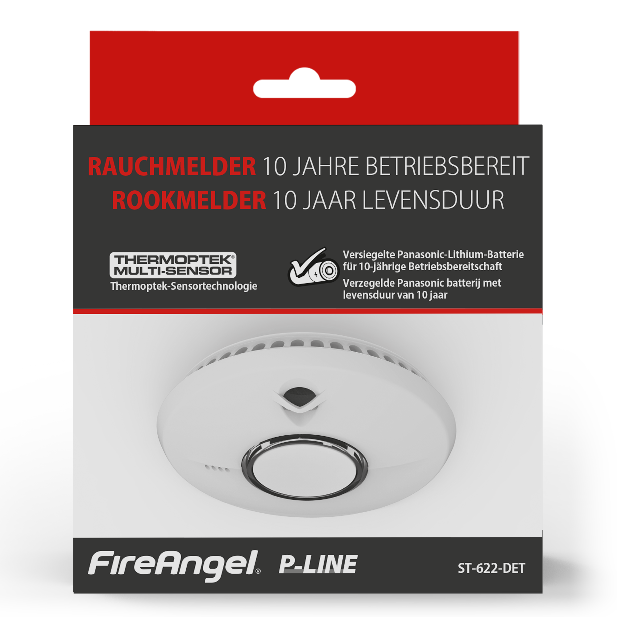 ST-622-DE P-Line Thermoptek Rauchwarnmelder
