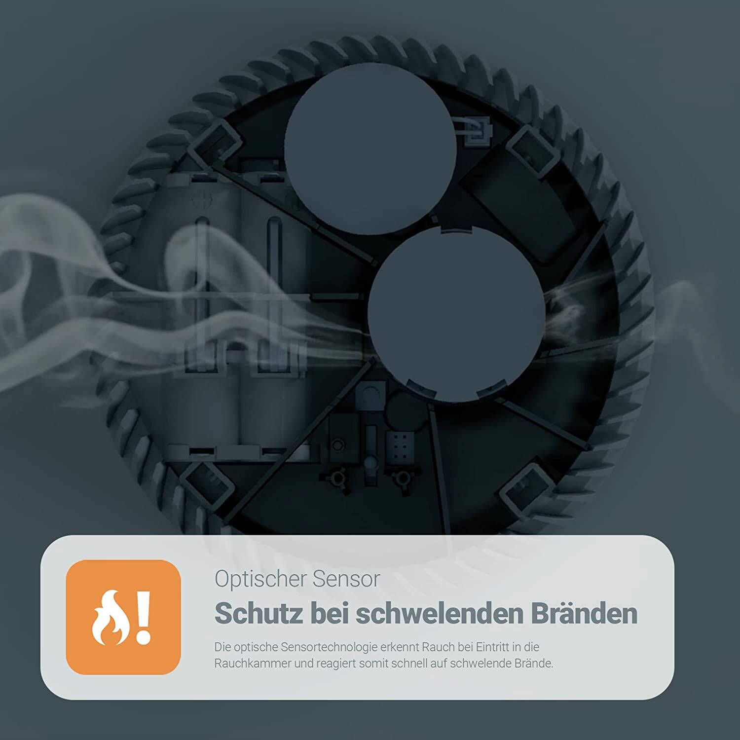 FA-6115-INT Optischer Rauchwarnmelder FA-6115-INT Optischer Rauchwarnmelder
