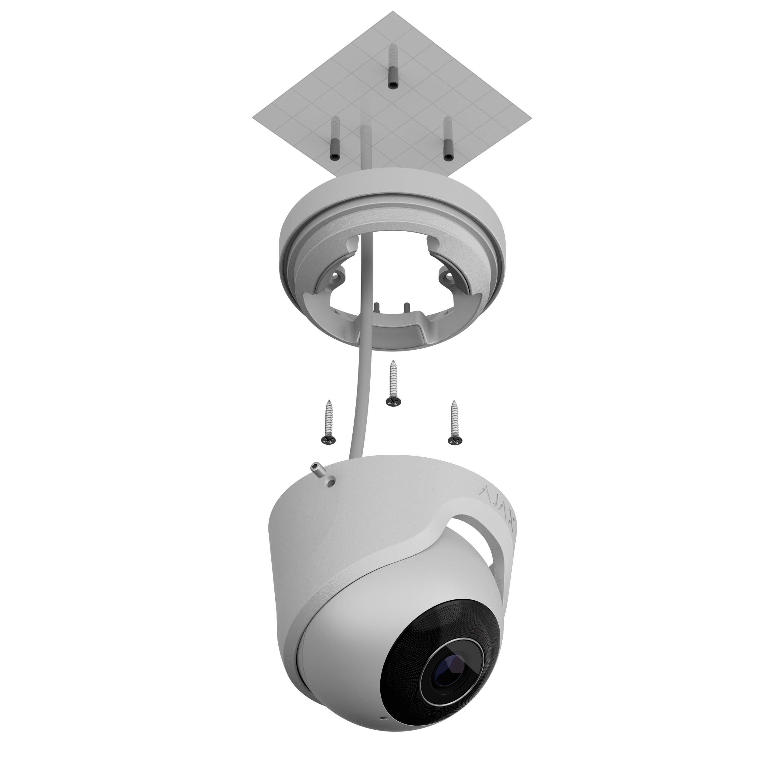 TurretCam (5 Mp/4 mm) Weiß