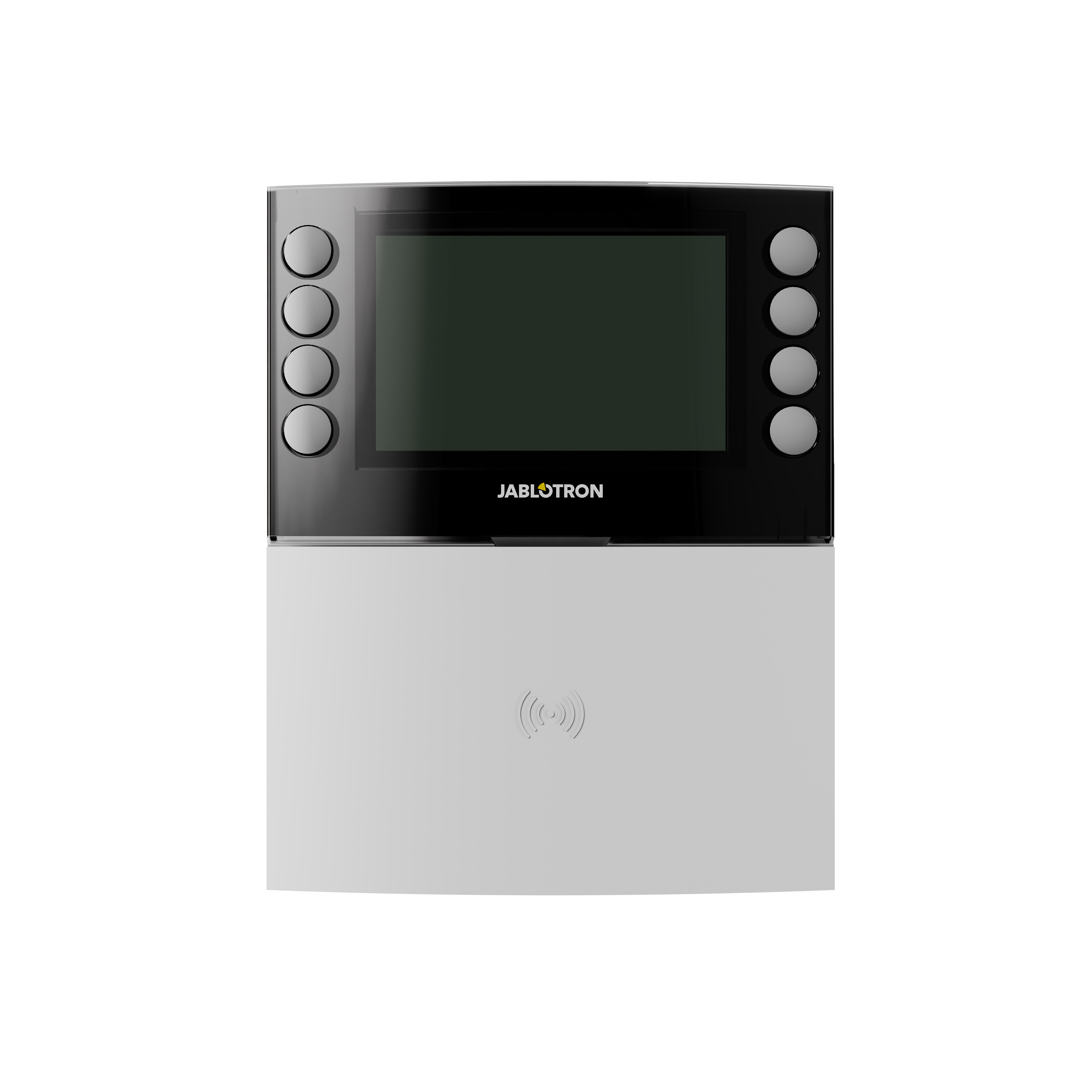 JA-115E Bus-Viersegmenttastatur mit Display und RFID-Leser