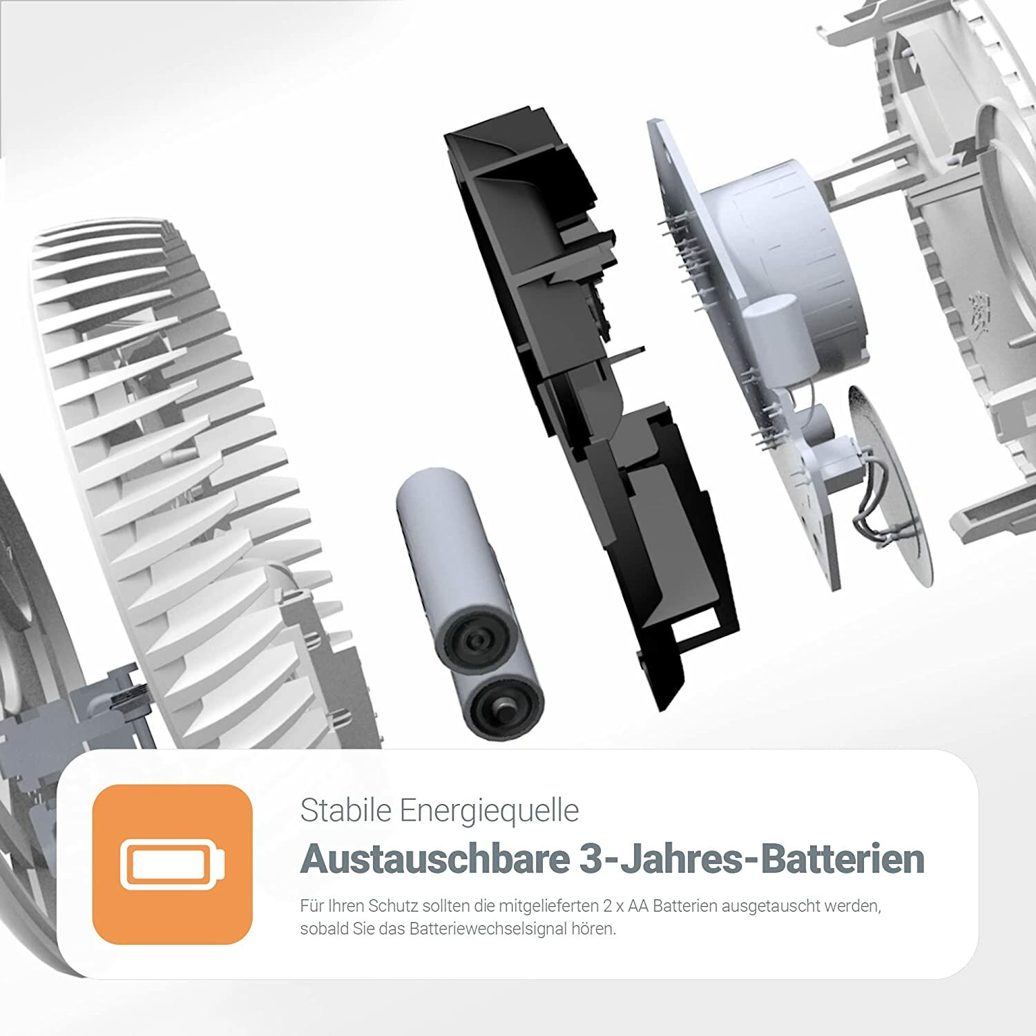 FA-6111-INT Optischer Rauchwarnmelder mit Fluchtlicht