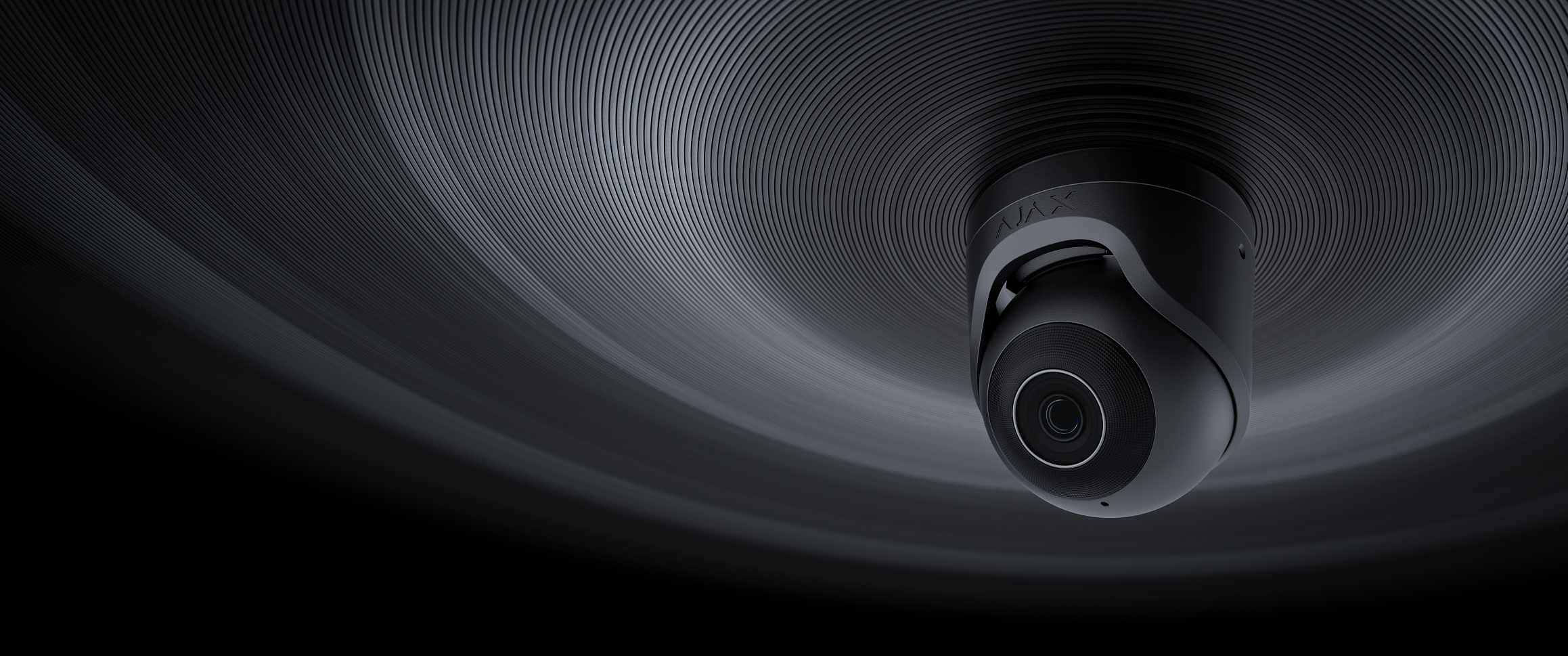 TurretCam (5 Mp/4 mm) Schwarz