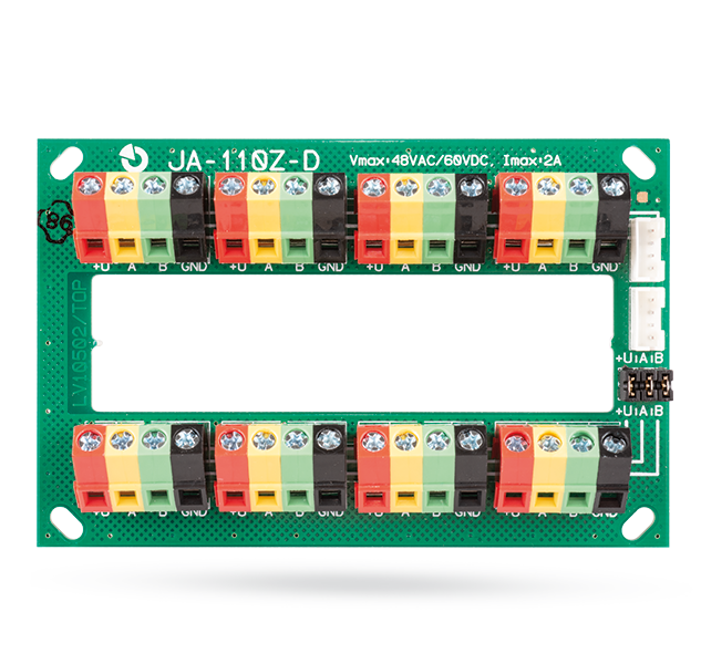 JA-110Z-D Mehrpoliges Busterminalmodul JA-110Z-D Mehrpoliges Busterminalmodul