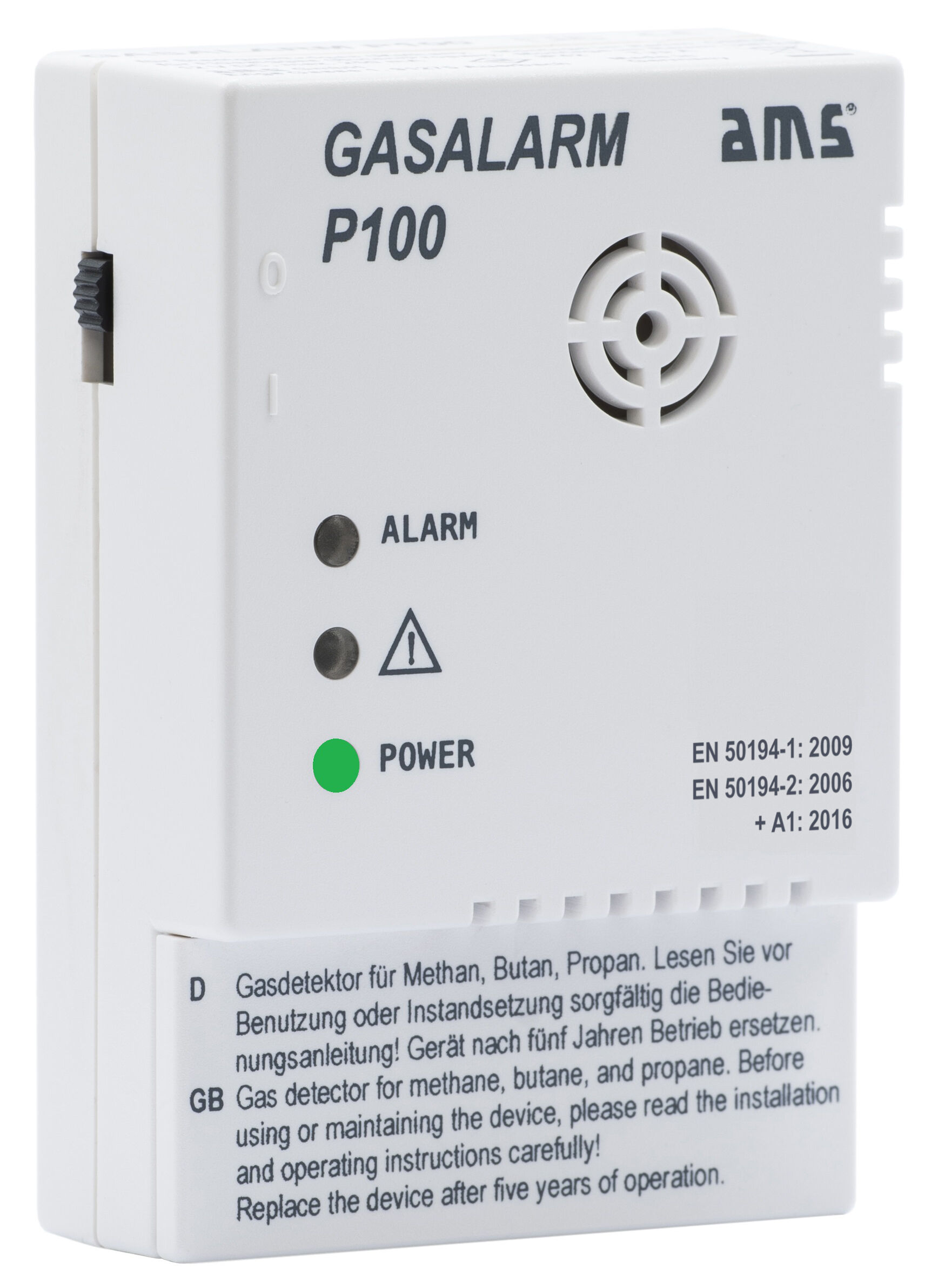 Gas Alarm P100 Gasmelder 12V