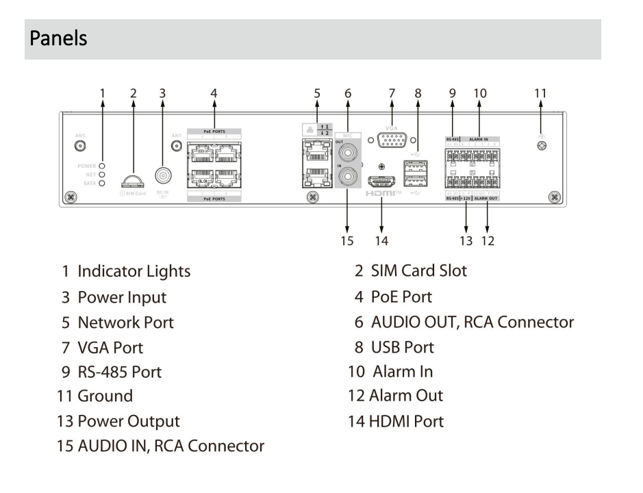 D-NVR4104-P-WT/4G-EU