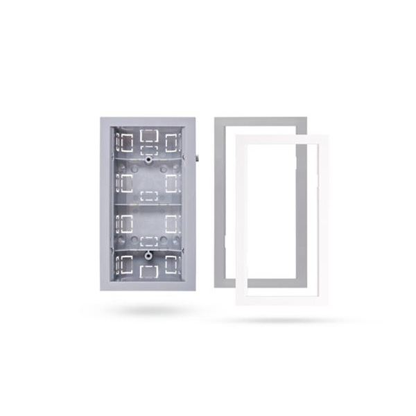 JA-193PL-F-S-G Abdeckrahmen grau