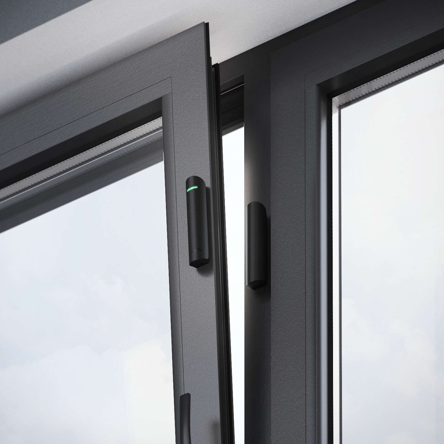 Superior DoorProtect Fibra Schwarz